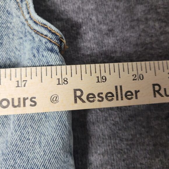 Maje Sleeveless Vest Women's Size 38 Blue Demin Washed Jacket - Picture 8 of 11